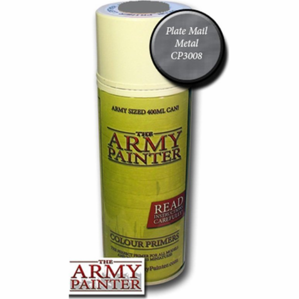 Army Painter  Color Primer - Plate Mail Metal