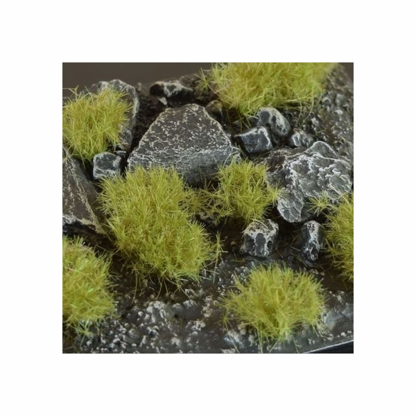 Gamers Grass : Trsy trávy – 6 mm – Hustá zelená (divoká)