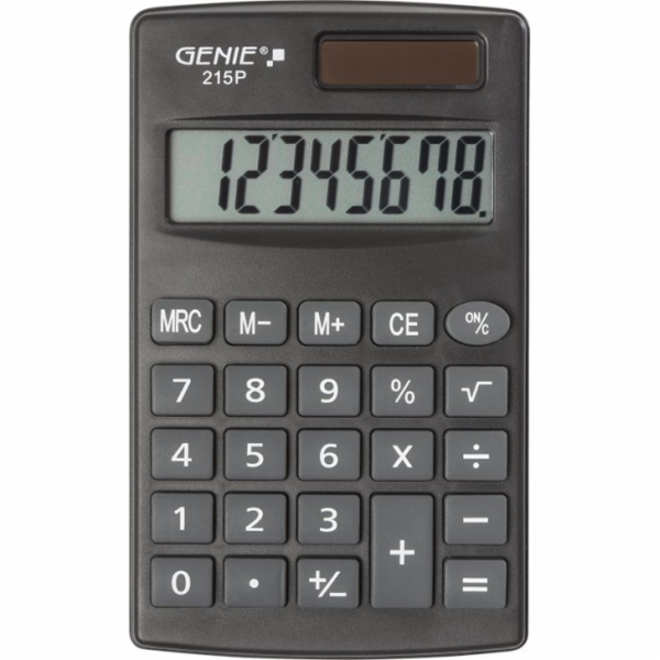 Genie kalkulačka GENIE Taschenrechner 215 P 8-stellig