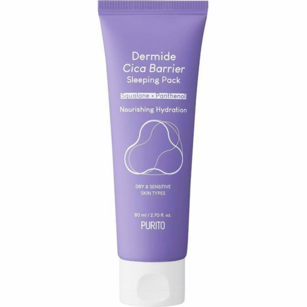 Dermide Cica Barrier Sleeping Pack - noční krém, 80 ml