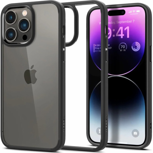Pouzdro Spigen Ultra Hybrid iPhone 14 Pro, černé