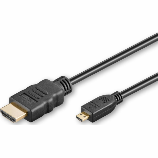 MicroConnect HDMI Micro - HDMI kabel 5m černý (HDM19195V2...