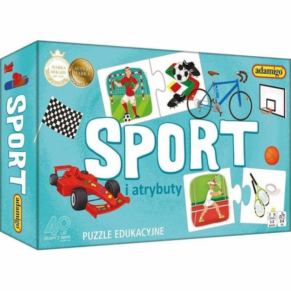 Kukuryku Puzzle Sporty a atributy