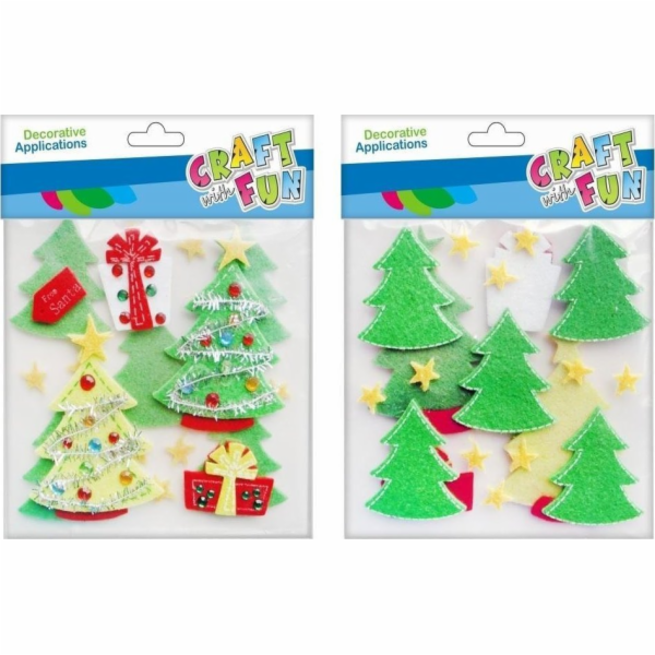 Craft with Fun CF DEKORACE VÁNOČNÍHO STROMU 2X10KS 12/288