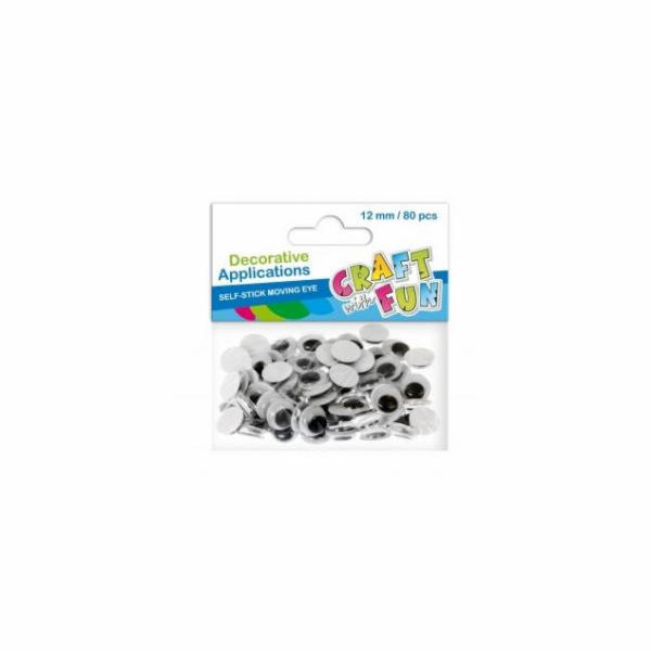 Euro Trade Samolepící oka 12mm