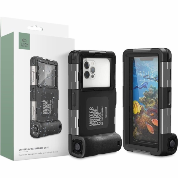 TECH-PROTECT IPX8 UNIVERZÁLNÍ POTÁPĚČSKÉ VODOTĚSNÉ POUZDR...