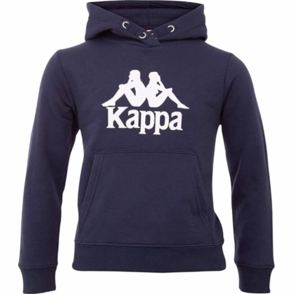 Dětská mikina Kappa Kappa Taino s kapucí 705322J-821 tmav...