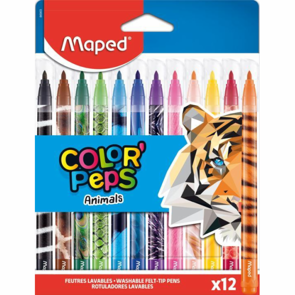 Maped COLORPEPS ANIMALS MAPED TRIPS 12 KS 845403