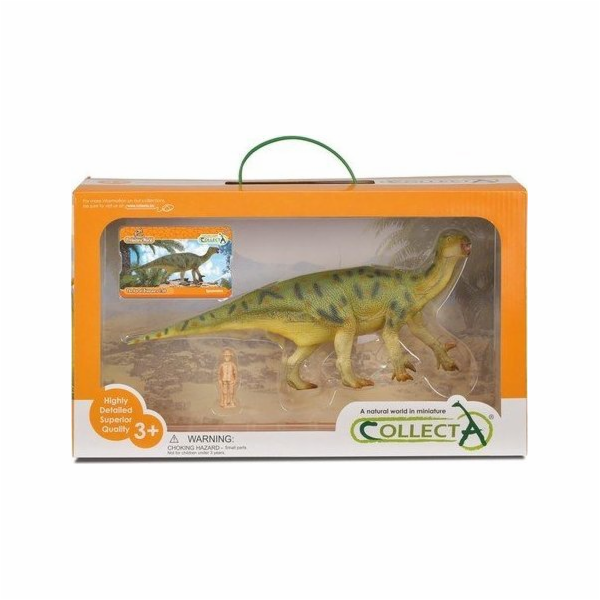 Collecta COLLECTA figurka IGUANODON V BALENÍ (DELUXE)
