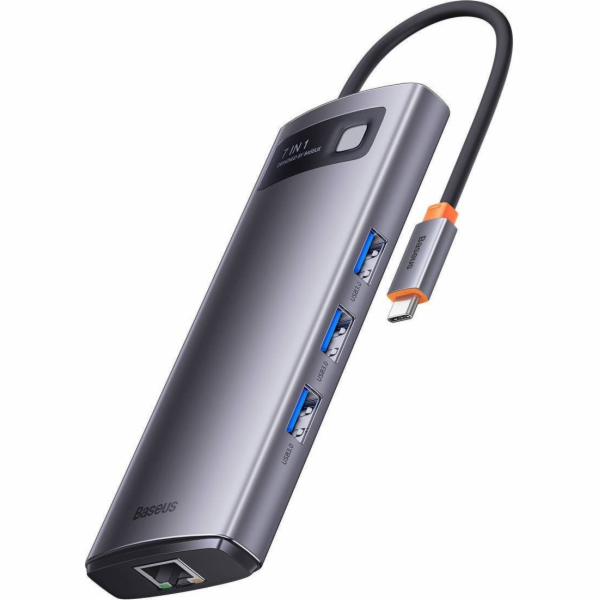 Baseus Metal Gleam USB-C replikátor (WKWG040113)