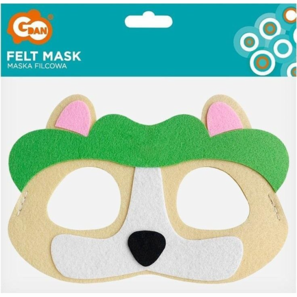 GoDan Felt maska pes stopař 18x12cm