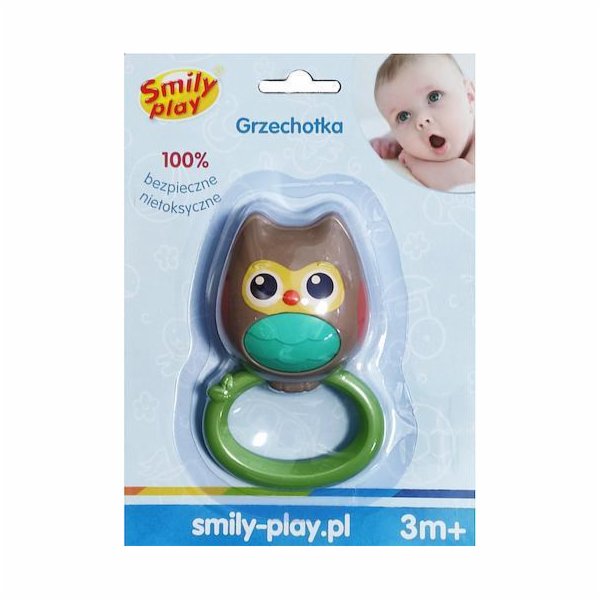 Smily Play OWL RATTLE SP83831 AN01