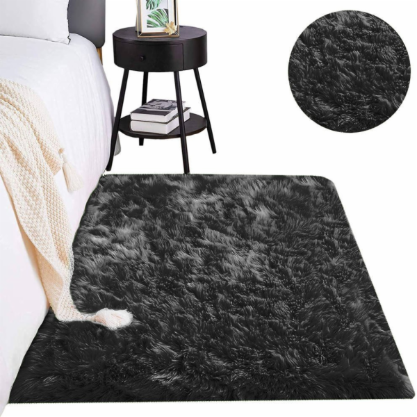 Strado Koberec Ovce Strado 80x140 BlackSheep (Black) univ...