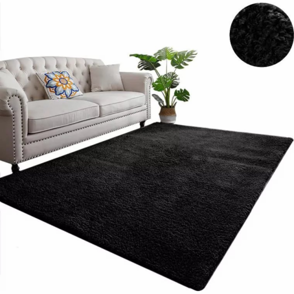 Strado Koberec Alpaca Strado 80x150 AlpacaBlack (Black) u...