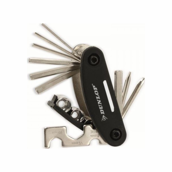 Sada klíčů na kolo Dunlop DUNLOP MULTI TOOL + pouzdro