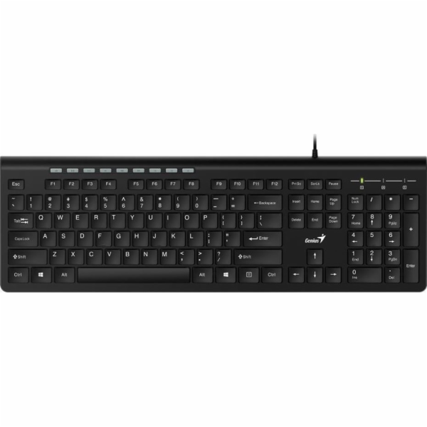 Genius klávesnice + myš Genius Slimstar 230, americká klá...