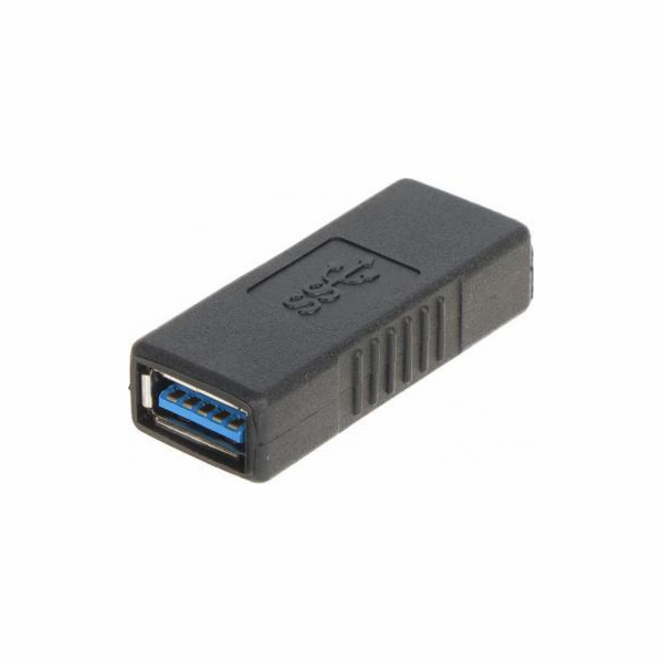 USB adaptér USB – USB černý (USB3.0-GG)