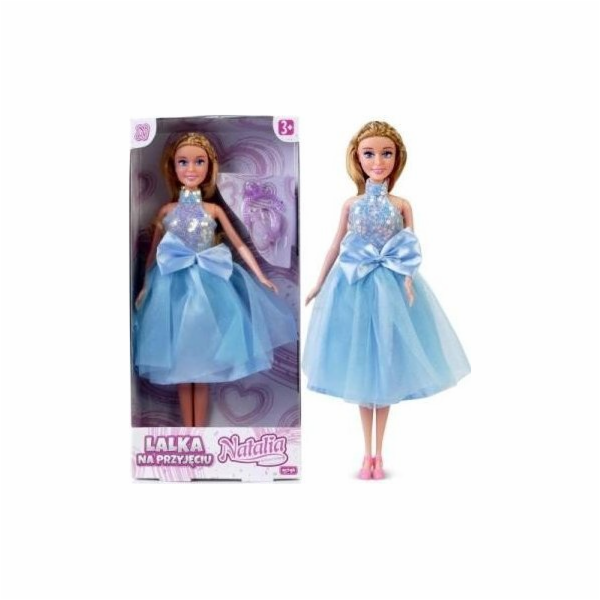 Článek Panenka Natalia 29cm v modrých šatech 122019 panen...