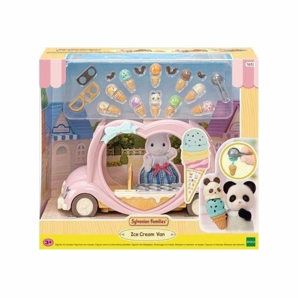 Epocha SYLVANIAN MERRY ICE CREAM CAR 5651 WB6