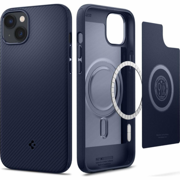 Pouzdro Spigen Spigen Mag Armor Apple iPhone 14 Plus tmav...
