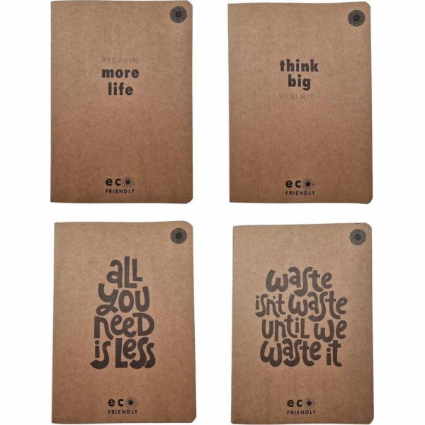 Mřížka The Promised Land Notebook A5/60K Eco (10 ks)