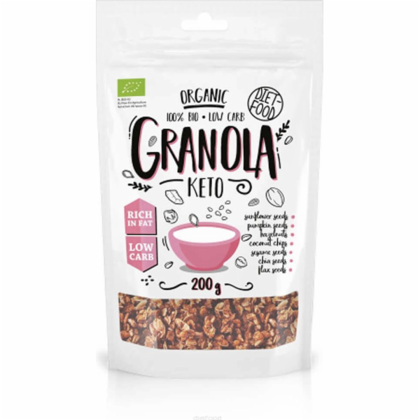 Dietní jídlo Dietní jídlo Bio keto granola 200g