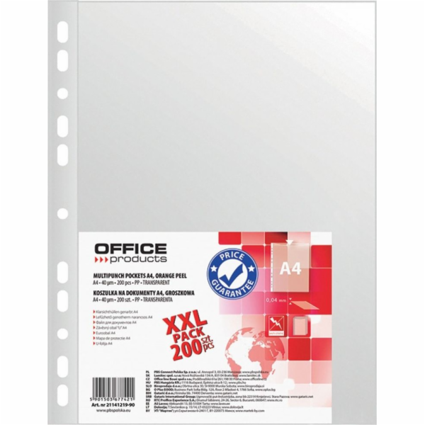 Hrachová trička Office Products A4
