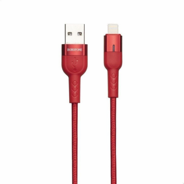 Borofone USB-A – Lightning kabel 1,2 m červený (693147472...