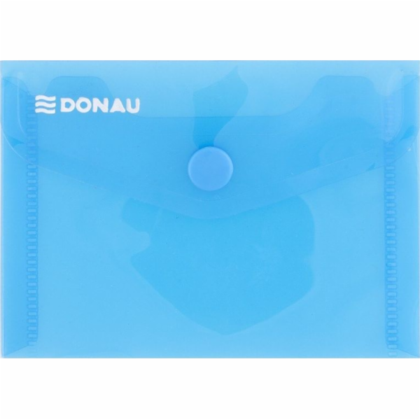 Složka na obálky Donau DONAU s patentním uzávěrem, PP, A7...