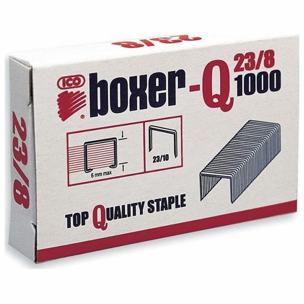 ICO Boxer Sponky 23/8 pozinkované 1000 kusů