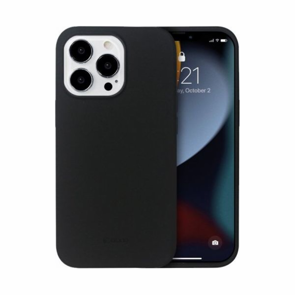 Barevný kryt Crong Crong – obal na iPhone 13 Pro (černý)