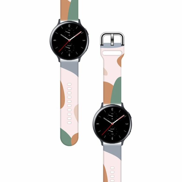 Hurtel Strap Camo Band pro Samsung Galaxy Watch 42mm sili...