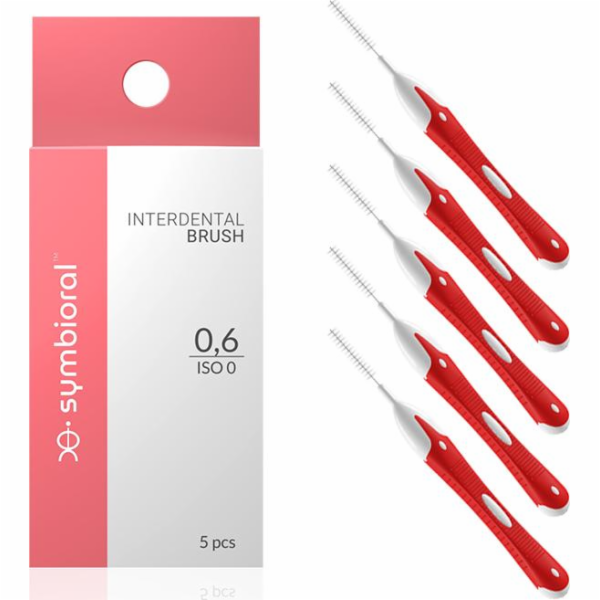 Symbioral Mezizubní kartáček 0,6 mm 5 ks.