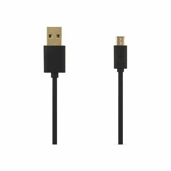 Xiaomi USB-A - microUSB USB kabel 1,1 m černý (21942)