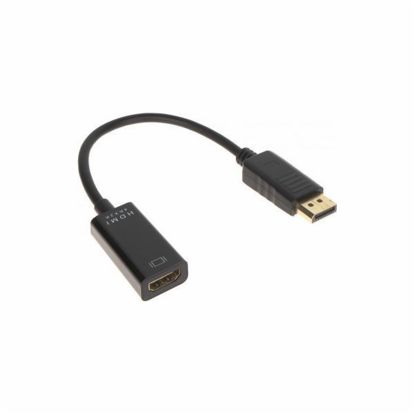AV adaptér DisplayPort – HDMI černý (DP-W/HDMI-G)