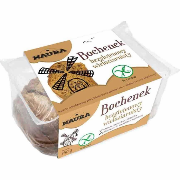Naura Bezlepkový vícezrnný bochník 350 g