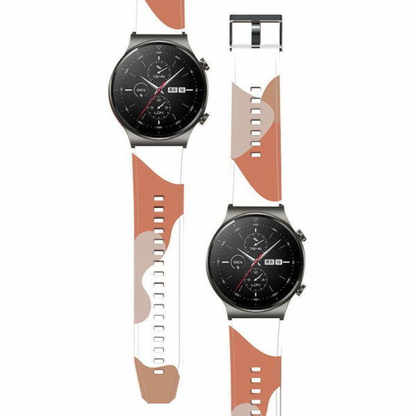 Hurtel Strap Camo náramek pro Huawei Watch GT2 Pro Siliko...