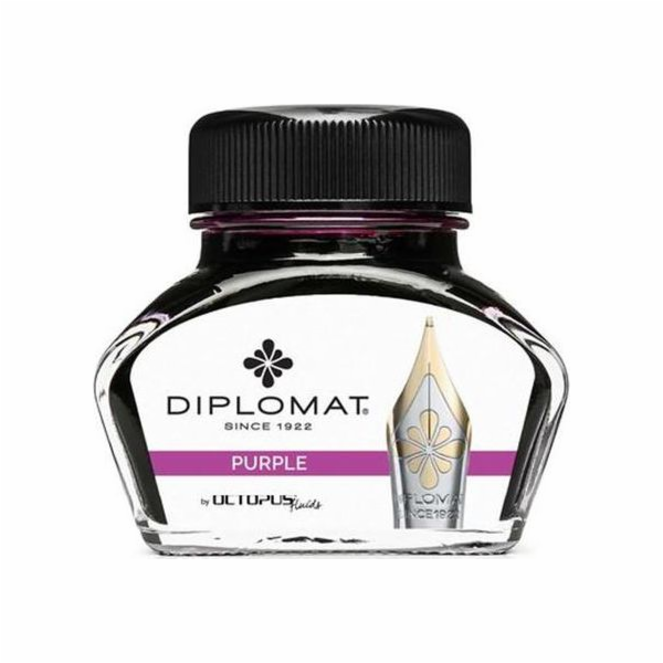 Diplomat inkoust Diplo Octopus 30 ml skleněný fialový
