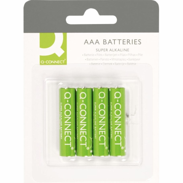 Baterie Q-Connect AAA / R03 1150mAh 4 ks.