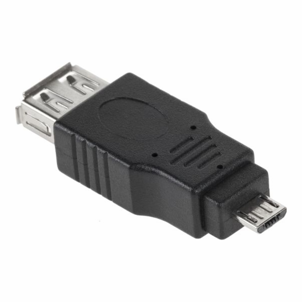 LechPol microUSB - USB Black USB adaptér (ZLA0869)