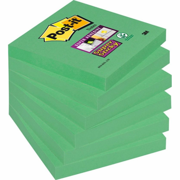 Post-it Sticky notes POST-IT Super Sticky (654-6SS-AW), 7...