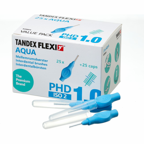 Tandex Tandex (25 ks) Zubní kartáčky Flexi Extra Fine Aqu...
