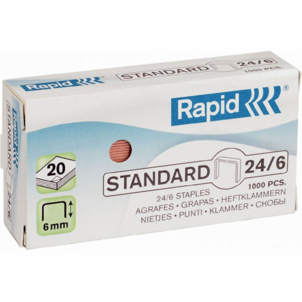 Esselte Sponky Rapid Standard 26/6, 1000 ks (24861300)