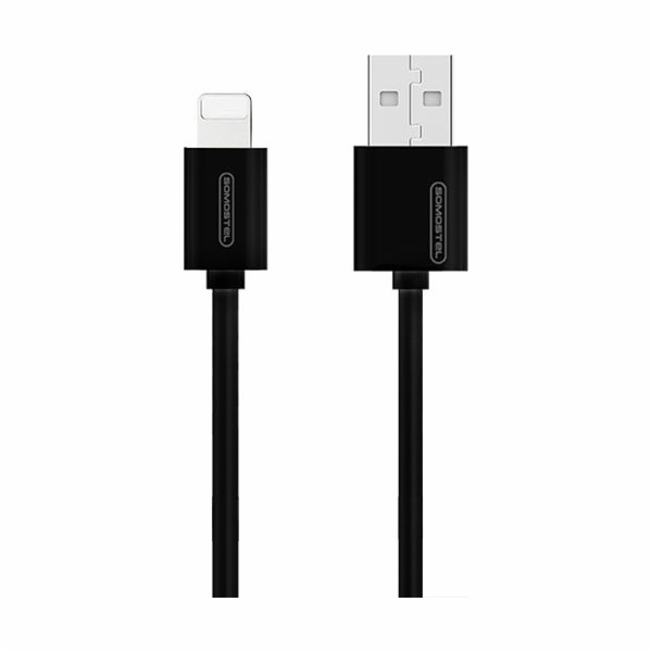 Somostel USB-A - Lightning kabel 1,2 m černý (27231)