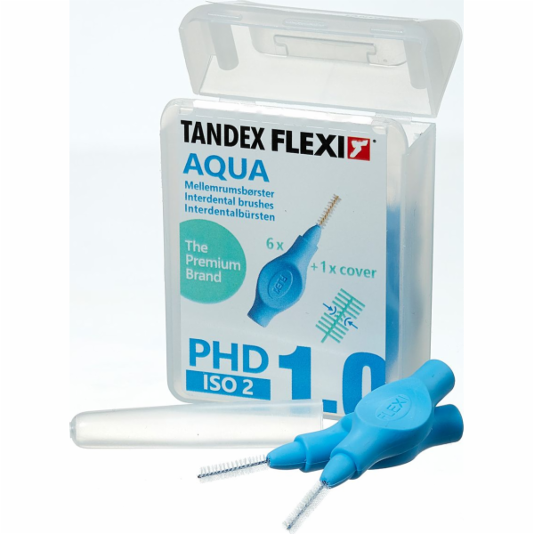 Tandex Tandex (6 ks) Zubní kartáčky Flexi Extra Fine Aqua...