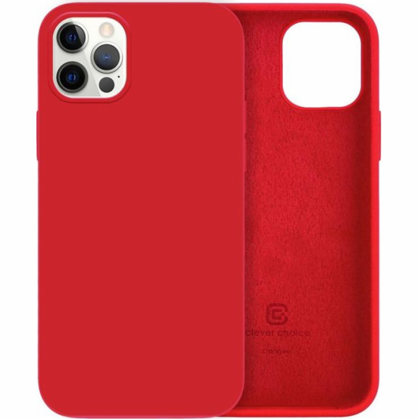 Barevný kryt Crong Crong – iPhone 12 Pro Max Case (červený)
