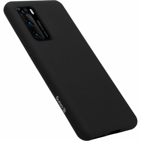 Crong Crong Colour Cover Back Case pro Huawei P40 (černý)