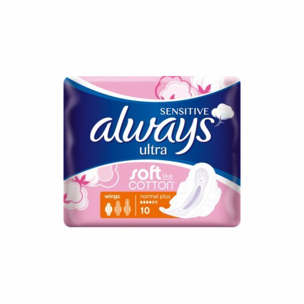 Always Ultra Normal Plus Sensitive 10 ks.