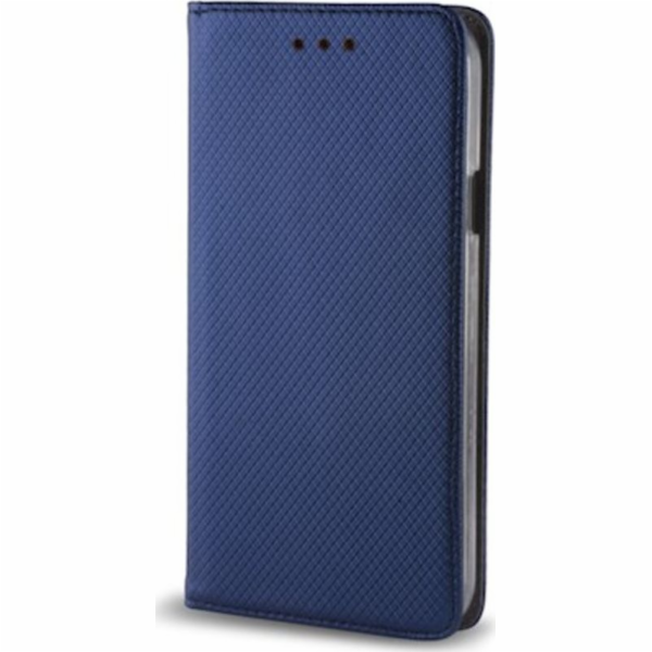 Pouzdro Smart Magnet pro Samsung S21 FE, tmavě modrá