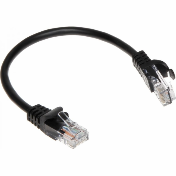 RBLINE PATCHCORD RJ45/0,2-BLACK 0,2m
